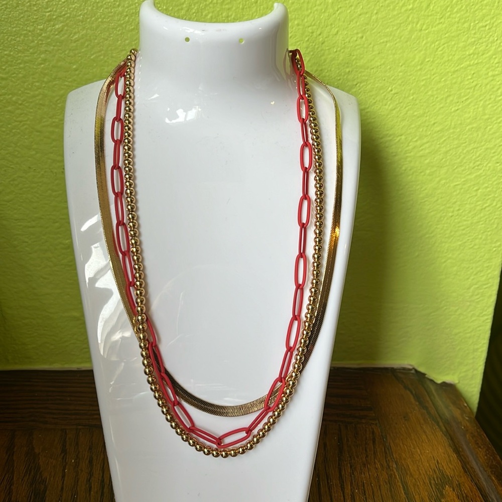 NWT Anna & Ava Gameday necklace